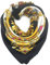 YOUR SMILE Damen seide wie schal mode muster große quadratische satin kopftuch 134 Large