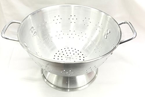 Aluminium Colander Catering Commerial Use -Sieve - High Quailty Long Lasting (20)