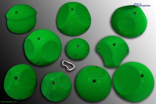 Move-it-Climbingholds - Hemisphere XL Klettergriffe-Set, Farbe:gelb