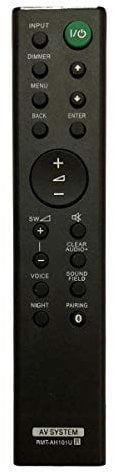 Aurabeam Ersatz Fernbedienung kompatibel mit Sony RMT-AH101U Receiver/Stereoanlage (Surroundsystem)