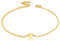Bracelet de Cheville Plaqué Or pour Femme,Chaîne de Pied avec Charme Coeur Gravé Lettre Y en Acier Inoxydable 316L Tendance pour Plage Dorée Chaîne de Cheville Ajustable 22 à 27cm Pour Femme et Fille