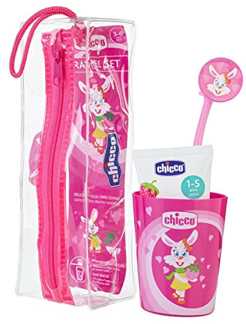Chicco Set Dental Rosa 36M+