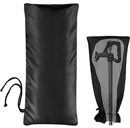 Homsky Housse de robinet d'extérieur pour l'hiver, 63,5 cm (L) x 33 cm (l) pour robinet de jardin pour protection contre le gel, 2021 plus épaisse, réutilisable, imperméable, isolante, pour tuyau de