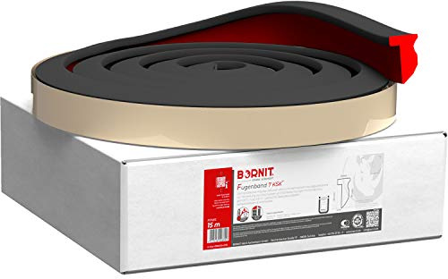 Bornit selbstklebendes Bitumen Fugenband 7 KSK 30x18 Spezialprofil | patentiertes-Spezialprofil 15m/Karton