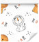 Muralo Tapete 10m Rolle Vlies Tapete Löwen Tiere Kinder Junge Spielen Lächeln Vliestapete 1000 x 53cm Wand Tapete Wohnzimmer Kinderzimmer Moderne Wanddeko Wand Dekoration