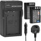 DSTE EN-EL9 ENEL9A (1900mAh/7,4V) Kit batterie et chargeur compatible avec Nikon D40, D40x, D60, D3000, D5000