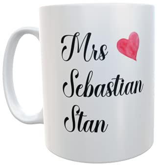 Decalarama Mrs Sebastian Stan Mug Gift Nice Cute Funny Novelty Marvel Bucky Movie Fan Cup Present