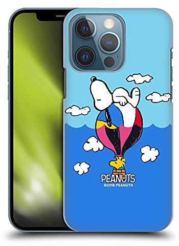Head Case Designs Licenciado Oficialmente Peanuts Globo Snoopy & Woodstock Mitades y Risas Carcasa rígida Compatible con Apple iPhone 13 Pro