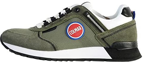 Colmar Unisex Travis Sneaker, White, 43 EU