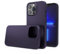 CoverStyle® - UltraSoft® - per iPhone 13 Pro (6.1”) - Cover Opaca Soft-Touch - Viola Scuro
