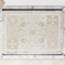 PETTI Artigiani Italiani - Accessori Tessili da Cucina, Copri Fornelli 46x70 cm in Microfibra, Coprifornello Elegante per Gas e Induzione, in Stampa Digitale Vietri Tortora, 100% Made in Italy