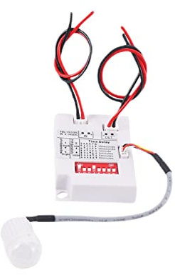 Karriter 12V 24V PIR Bewegungsmelder Schalter IR Infrarot Menschliche Induktion Zeitverzögerung Relais Schalter Korridor LED-Licht Schalter