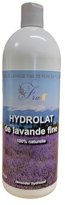 L´or des lavandes 100% Bio Lavendelwasser Fine - 1 Liter - Made in Frankreich