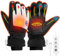 CestMall USB Gants Chauffants pour Hommes Femmes, Écran Tactile Hiver Gants Chauds avec 3 Température Réglable Gants Chauds Imperméables Gants Sport Chaud pour Extérieur Ski Running Snowboard (Black)