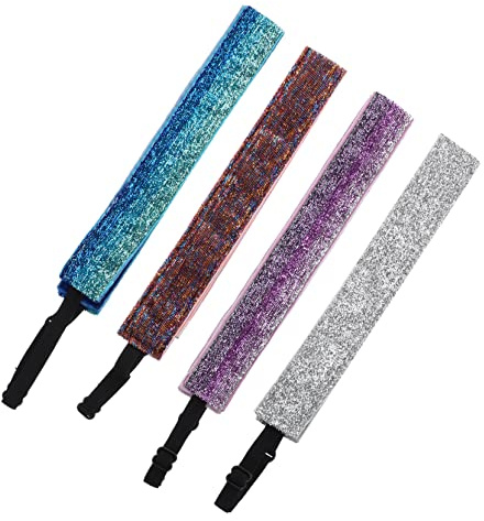 ifundom 4stücke Sport Stirnband Junge Mädchen Atmungsaktiv Haarband Sportswear Stirnband Dehnbar Für Laufen Yoga Radfahren Haarschutz Accessoires Für Junge Mädchen