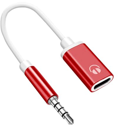 Auriculares tipo C - Convertidor jack de 3,5 mm, conector de audio USB C | Equipo de respuesta de llamadas para escuchar música, adaptador de sonido portátil con enchufe macho de 3,5 mm para
