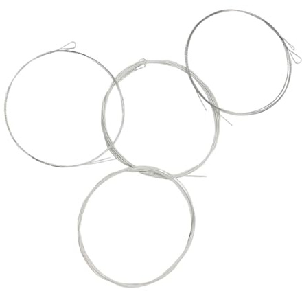 Alipis Mandolin Strings Steel Core Mandolin String Set Eight-string Silver Plating Copper Alloy for Reliable and Consistent Tonal Quality Acoustic Instrument Accessory