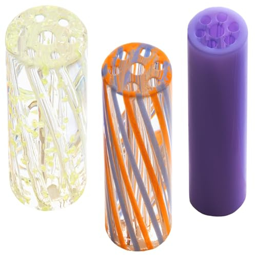 Granny’s® Cannaseur Glasfilter-Farb Set & Glow Edition | Leuchtend 12mm Filter | 8, 10 & 12 mm