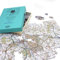 Personalized Map Jigsaw Puzzle Age 12+ – 400-Piece Custom Puzzle Centered on Your Chosen Address – Unique Gift & Keepsake