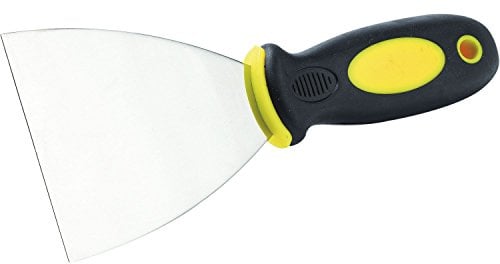SCHULLER Malerspachtel mit 2K Handgriff rostfrei und flexibel, breite 75 mm, 1 Stück, 50706