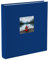 goldbuch 27 895 Bella Vista Fotoalbum mit Bildausschnitt Blau, Erinnerungsalbum im Format 30 x 31 cm, Foto Album 60 weiße Seiten mit Pergamin-Trennblättern, Fotobuch mit Leineneinband, Dunkelblau