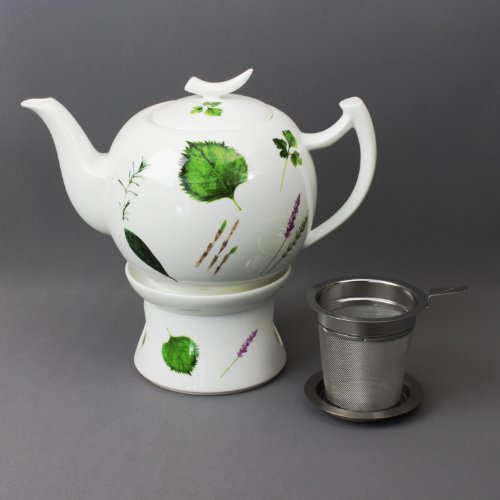 Teekanne 1,5L + Stövchen + Teefilter - Prima Vera