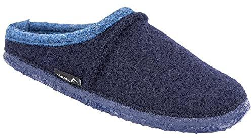 Nanga Erwachsene - Unisex Filz Pantoffel Gipfel Marine 40