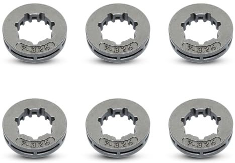 Haishine Zahnkranz für Stihl MS210 MS230 MS231 MS240 MS250 MS251 MS260 MS261 024 025 021 023 Motorsäge, 325 Teilung, 7 Zähne, 17 mm