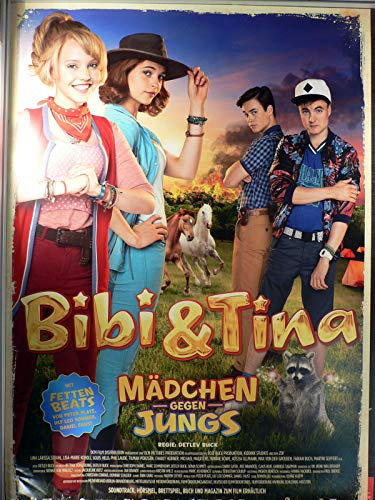 Bibi + Tina - Mädchen gegen Jungs - Filmposter A1 84x60cm gerollt