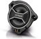 EMPHASER EM-MBSUBL – 20 cm Auto Subwoofer kompatibel mit Mercedes Benz Fahrzeugen, Plug & Play Untersitzbass/Underseat Subwoofer für die Fahrerseite, 150 W, 1 Stück