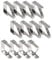 Fermatovaglia Acciaio, Fermatovaglia per Esterno, Clip Tovaglia,12 Pezzi Tovaglia Clip in Acciaio, Gadget Molla Fermatovaglia, Tavolo Panno Copertura Pinza per Outdoor Picnic Party