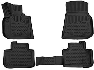 3D Gummimatten Element Passgenaue Fußmatten BMW X4 II (G02) 2018-4 TLG.
