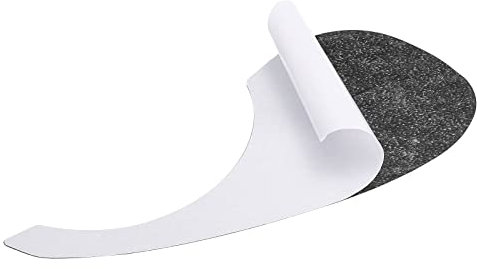 sourcing map Akustikgitarren-Schlagbrett passend für 41-Zoll-selbstklebende Rechtshänder-Akustik-E-Gitarren-Teile lange Wassertropfenform schwarz