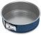 Guardini, Linie Xbake, Kuchenform zum Öffnen 1 Boden 20 cm, Stahl mit Antihaftbeschichtung, geringe Umweltbelastung, Grau/Blau