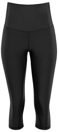 WINSHAPE Damen Leggings Winshape Functional Comfort ¾-Tights Hwl217c “high Waist” mit V-Shape Applikation und Core-Bund