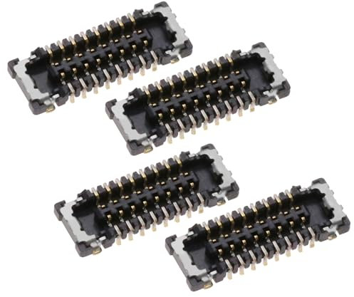 eMagTech 4 Piezas Lector de Tarjetas Micro SD Conector FPC Enchufe 16 Pines Compatible con Nintendo Switch Accesorios de Repuesto de Placa Base