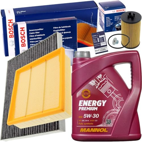 BandelOne enthält Filter Inspektionspaket+5L 5W30 Öl passend für 1.0-1.2-1.4 Corsa D