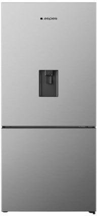 Aspes Frigorífico Combi 2 Puertas Inox AC18800ENFIDX. Capacidad 382 Litros, No Frost, Multi AirFlow, Puerta Reversible, Bajo Nivel Sonoro, Eficiencia Energética Clase E