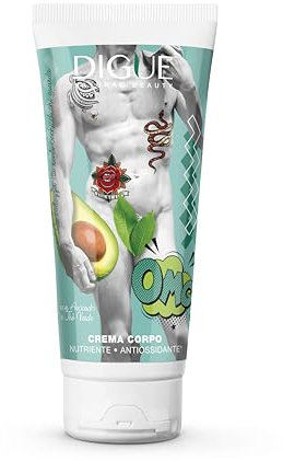Digue® | Crema Corpo Idratante, Lenitiva e Antinfiammatoria | Olio di Argan, Burro di Karitè e Pantenolo | Pelle Secca, Sensibile o Irritata | Rapido Assorbimento | Bio e Made in Italy - 200 ml