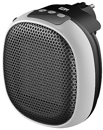 Mini chauffage céramique 700 W, compact et léger, idéal pour chauffer des espaces restreints et améliorer le confort de la maison.