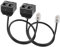 MEIRIYFA RJ9 Telefon Training Splitter Kabel, 4P4C Stecker Zu 2 Dual Buchse Adapter, Headset Verlängerungskabel (2 Stück)