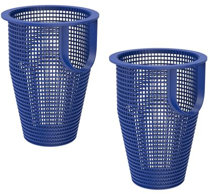 070387 Pool Pump Strainer Basket, 91110040 Pool Filter Skimmer Basket Replacement for Pentair Whisperflo/Intelliflo Pumps - Replace 070387Z B-199 B199 310-3210 Swimming Pool Pump Parts,Pack of 2