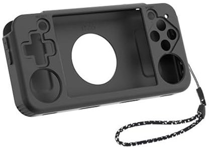 Silicone Protective Case for ANBERNIC RG35XX H,Soft Sleeve Cover Protector for Anbernic rg35xx H Retro Handheld Game Console Accessories,Shock-Absorption, Non-Slip and Anti-Scratch