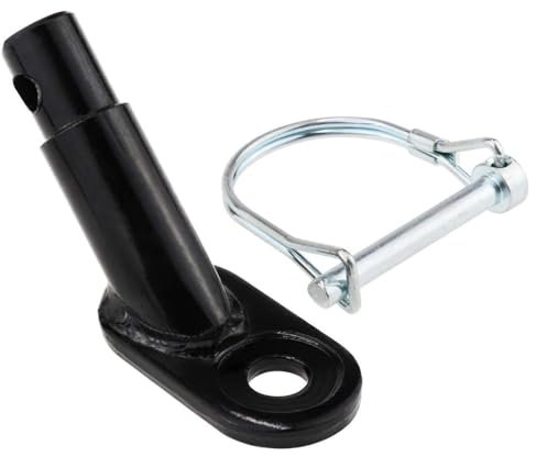 Fahrrad Kupplung für Anhänger, Fahrradanhänger Kupplung, Fahrrad Anhängerkupplung Schwarz, Fahrrad Anhänger Haken für Kinderwagen, Kinder Fahrrad, Haustierwagen, Hundeanhänger