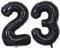 Vthoviwa 40 Zoll/18 Farbens Luftballon Zahlen 23/32 Schwarz, Helium Luftballon 23/32. Geburtstag Foil Ballon, 0-90 Folienballon 23/32 Party Dekoration