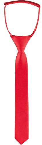 Ladeheid Kinder Jungen Krawatte KJ (31cm x 4cm, Rot2)