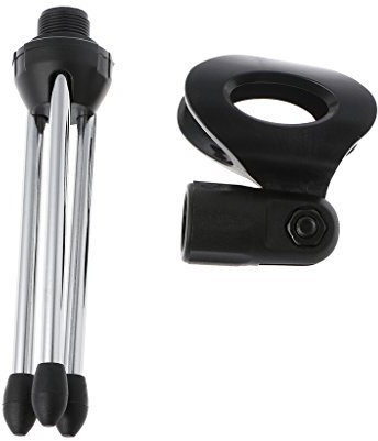 A-1 Klappbarer verstellbarer Desktop-Mikrofonständer, Handmikrofon-Clip-Halter, Mikrofonstativ, Zubehör