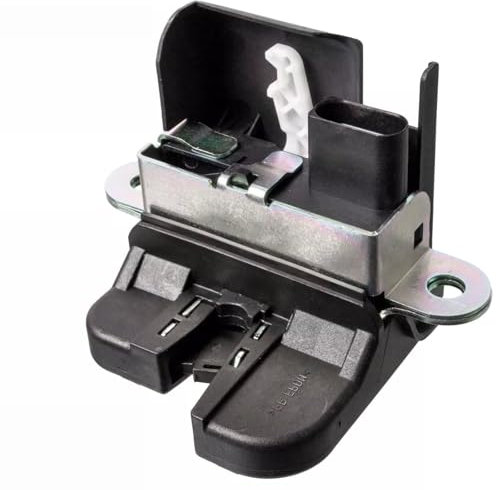 Bohaner Heckklappenschloss Kofferraum Türschloss Kofferraumschloss 1T0827505C 1T0827505D Heckklappenverriegelung mit Zentralverriegelung für VW Touran 1T1 1T2 1T3 Golf V 1K1 5K1 Passat B6 Variant 3C5