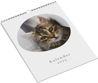 Wandkalender mit eigenen Fotos für 2025 gestalten | DIN A4 | personalisieren | # 08 | 13 Seiten | Bastelkalender | Kreativ-Kalender | Fotokalender | Kalender | Hochformat