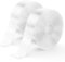 kinkaivy 10m Doppelseitiges Klebeband Extra Stark mit Masche, 25MM, 2 Rollen Nano Klebeband Doppelseitig Transparent, Spurlos, Abnehmbar - Ideal für Foto Wand, Postern, Teppich, Küche, Zuhause